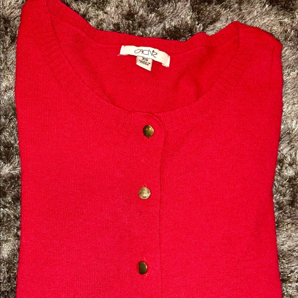 Cache Cashmere Cardigan